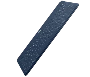 Logitech Keys-To-Go, UK International, 1.7 cm, 1.2 mm, Apple, iPad, iPhone, Apple TV, Blue