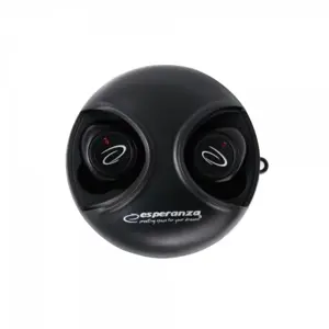 "Esperanza EH228K" "Bluetooth" ausinės į ausis TWS Black