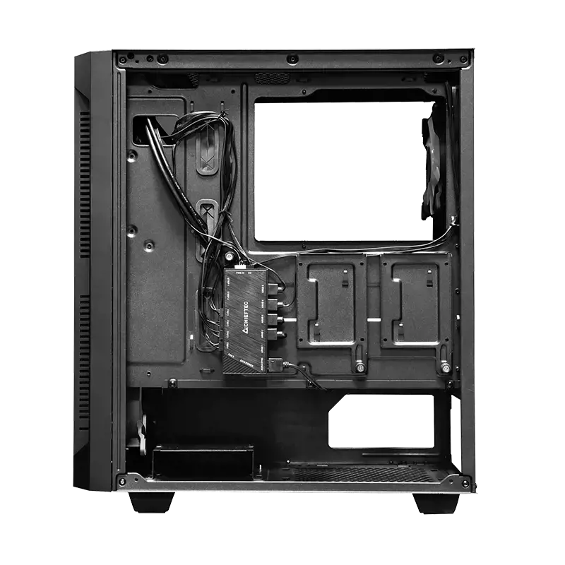 CHIEFTEC Hunter žaidimų šasi ATX Black