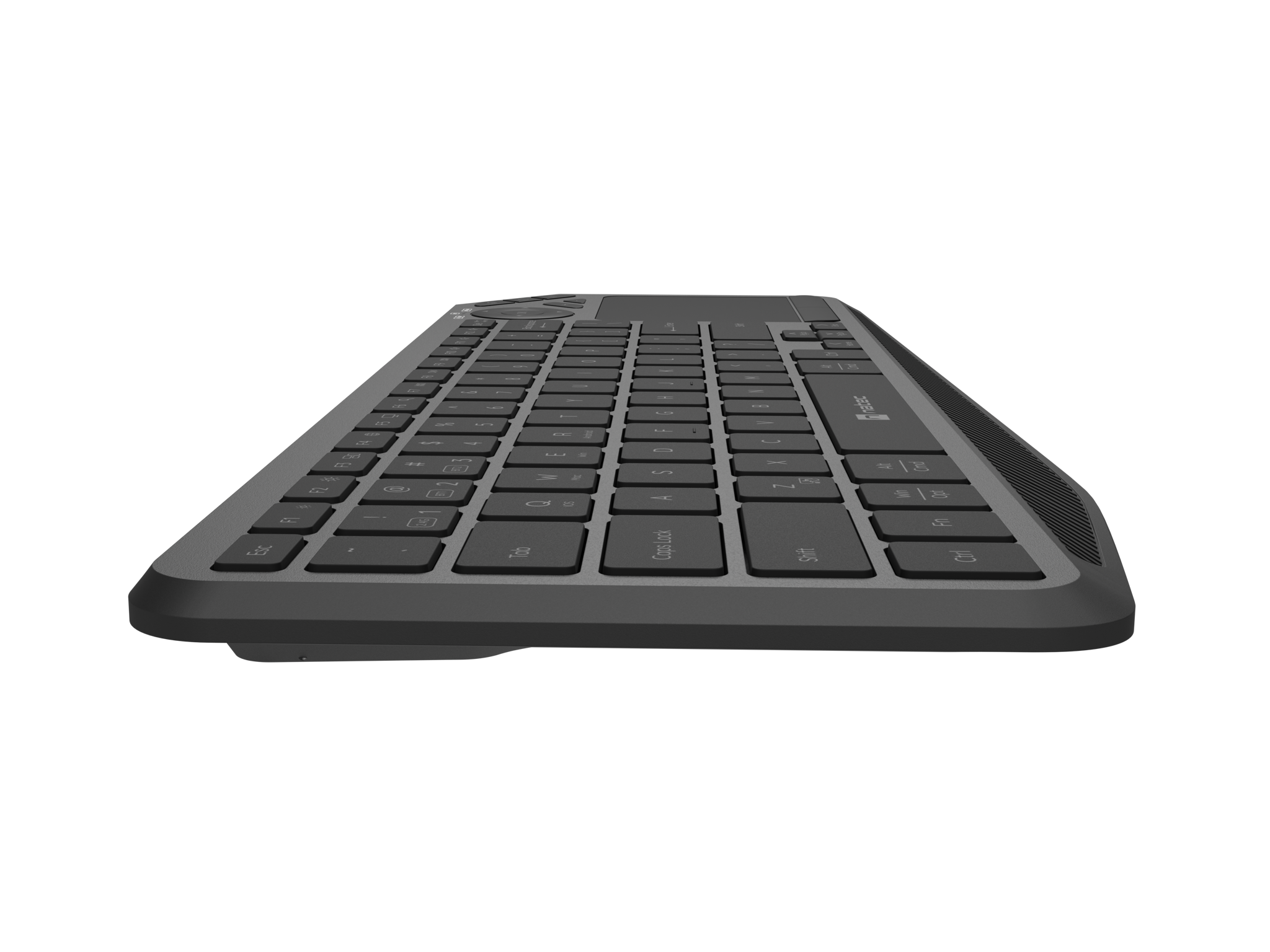 Natec Turbot 2 | Keyboard | Wireless | US | Bluetooth | Black/Gray
