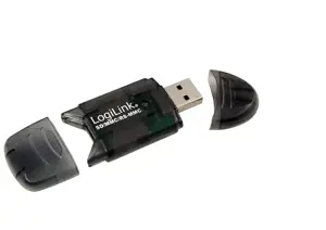 LOGILINK CR0007 LOGILINK - Kortelės skaitytuvas USB 2.0 SD/MMC ir rašytuvas
