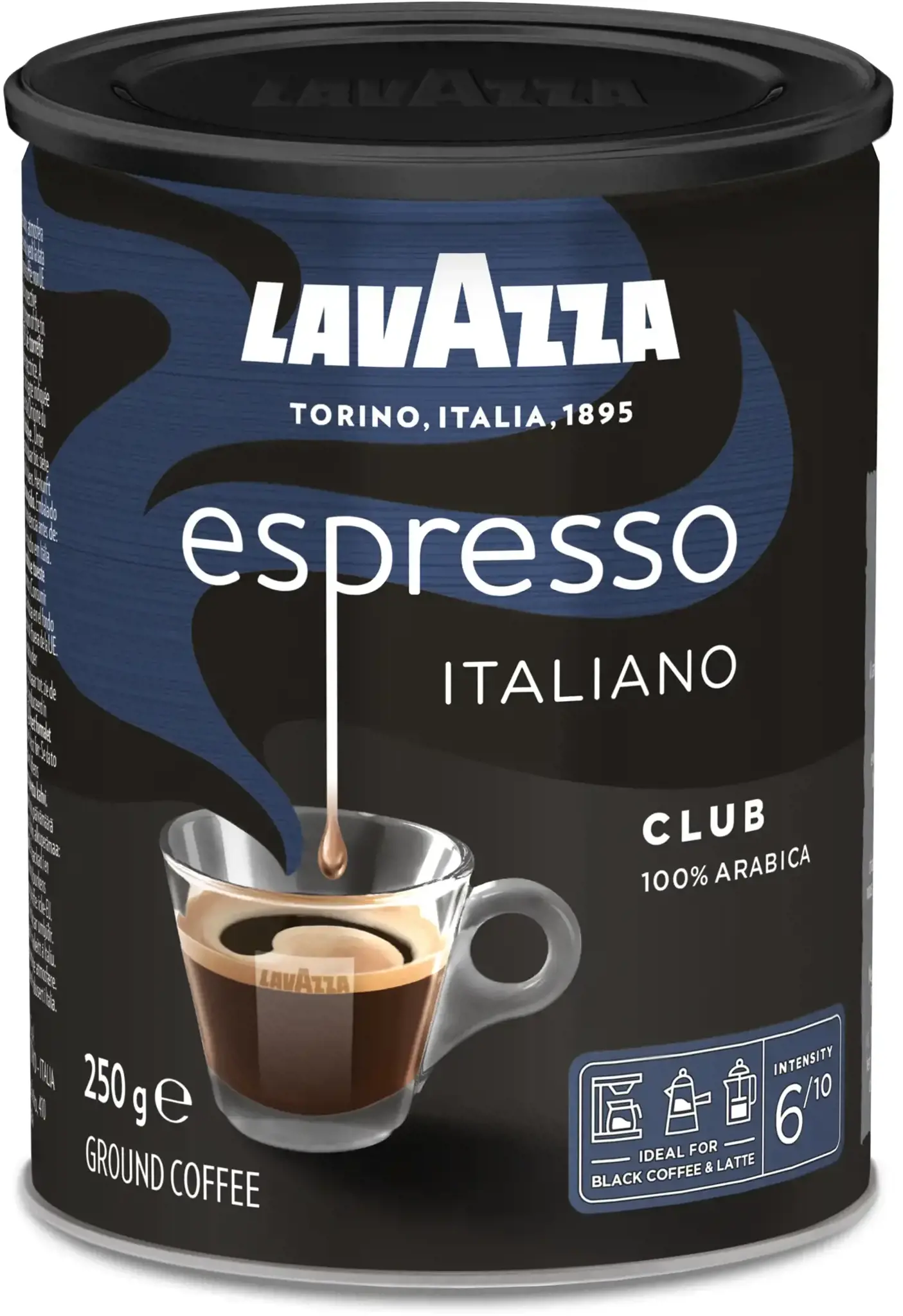 Malta kava LAVAZZA Club, 250g skardinė