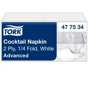 Servetėlės TORK 24 x 24 cm, (pak. 200 vnt.), 477534
