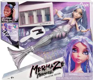 Mermaze Mermaidz Collector Fashion Doll S1, Madinga lėlė, Moteris, 4 m., Berniukas/mergaitė, 360 mm…