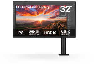 LG 32UN880 ERGO 32" UHD IPS HDMI/USB-C PD 60W