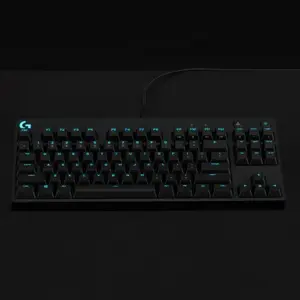 LOGITECH G PRO TKL laidinė mechaninė žaidimų klaviatūra - BLACK - US INT'L - USB - CLICKY