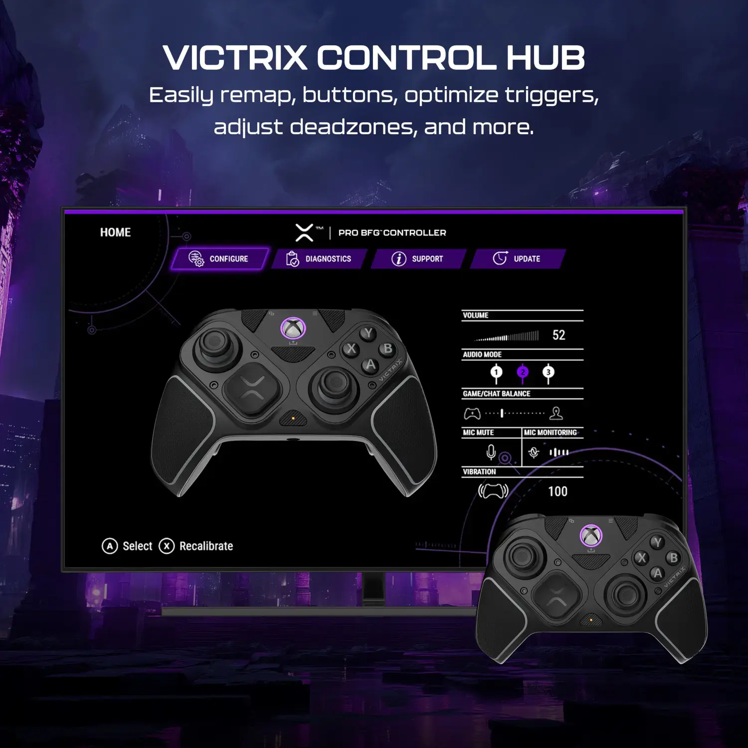 Turtle Beach wireless controller Victrix Pro BFG Reloaded Xbox, black