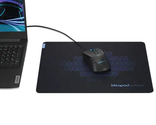 Lenovo IdeaPad Gaming Cloth Mouse Pad M, Mėlyna, Vaizdas, Žaidimų pelės kilimėlis
