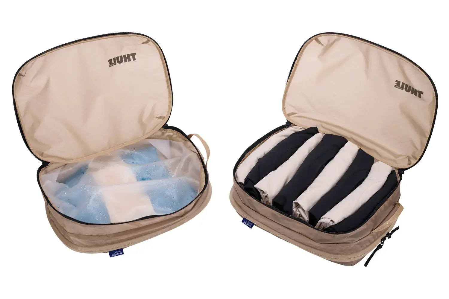 Thule | Clean/Dirty Packing Cube | Packing Cube | Gentle Beige