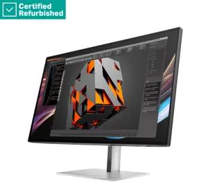 RENEW SILVER HP 727pk Series 7 Pro 4K Charging Monitor - 27" 3840x2160 UHD 400-nit 60Hz AG, IPS Black HDR 400, USB-C(100W)/USB-C(15W)/HDMI/DisplayPort Daisy-Chain, 5x USB-A, RJ-45 LAN, height adjustable/tilt/swivel/pivot, 1 years