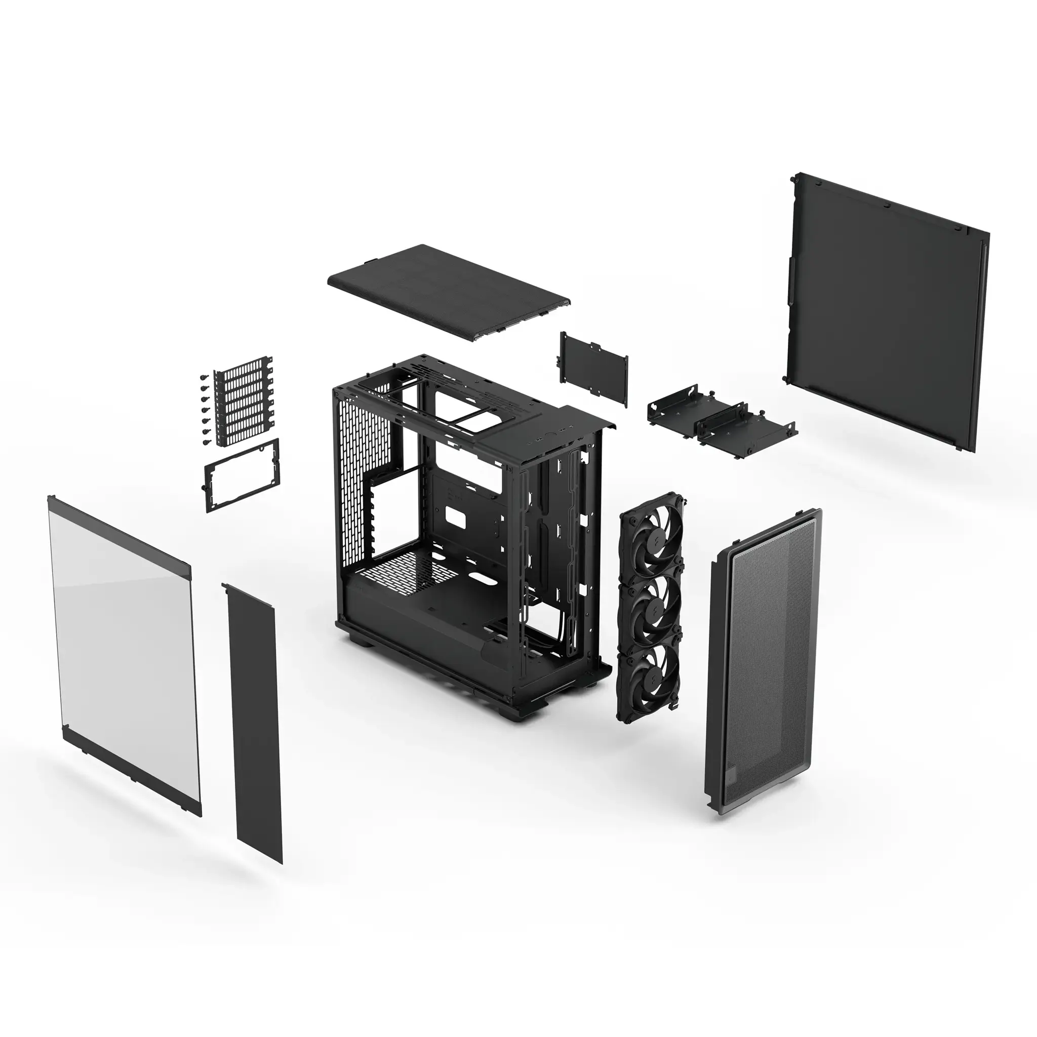 Fractal Design Case | Epoch | Black TG Light Tint | ATX