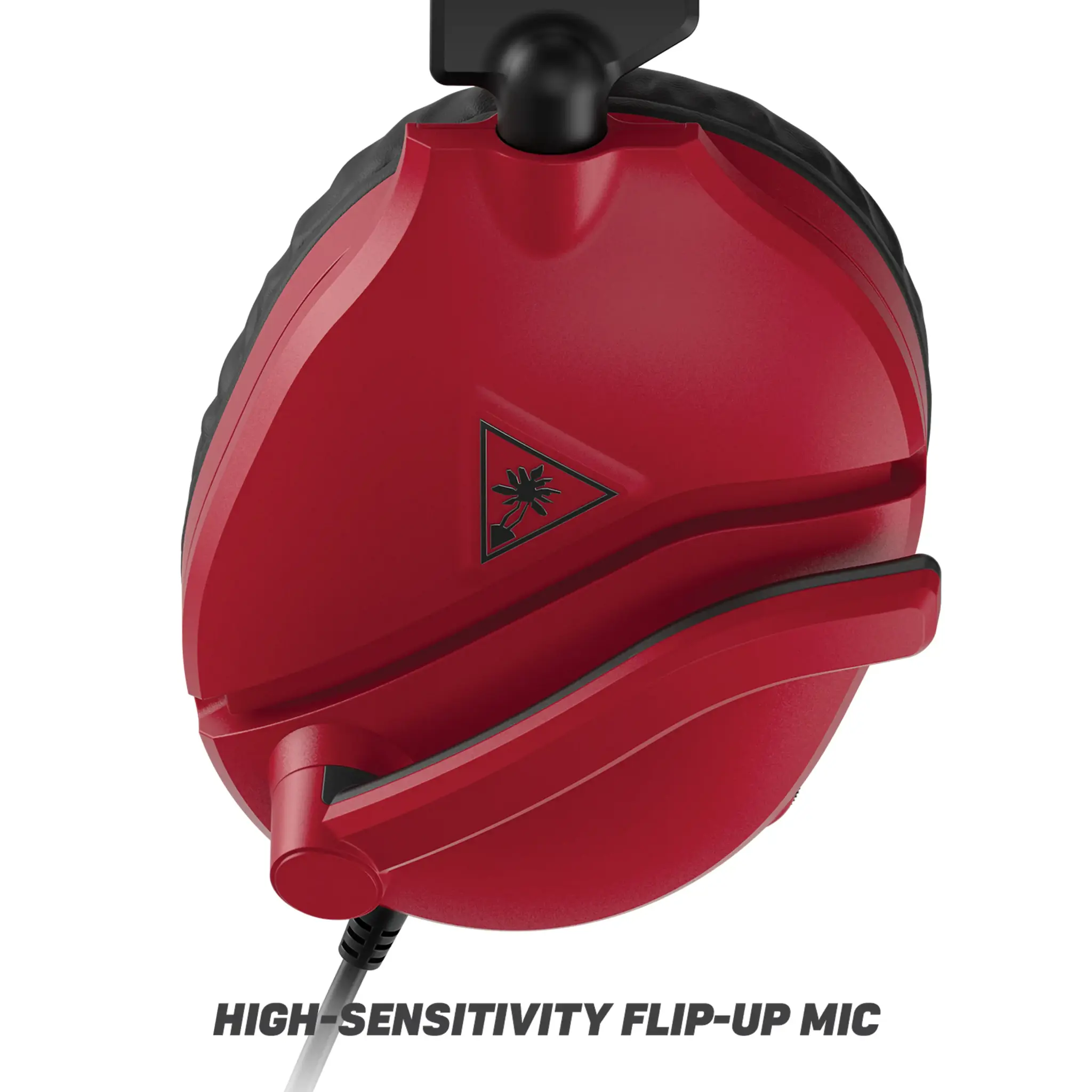 "Turtle Beach Recon 70" žaidimų ausinės, skirtos "Nintendo Switch", laidinės, žaidimų, 20 - 20000 Hz, 571,5 g, ausinės, juodos, raudonos spalvos