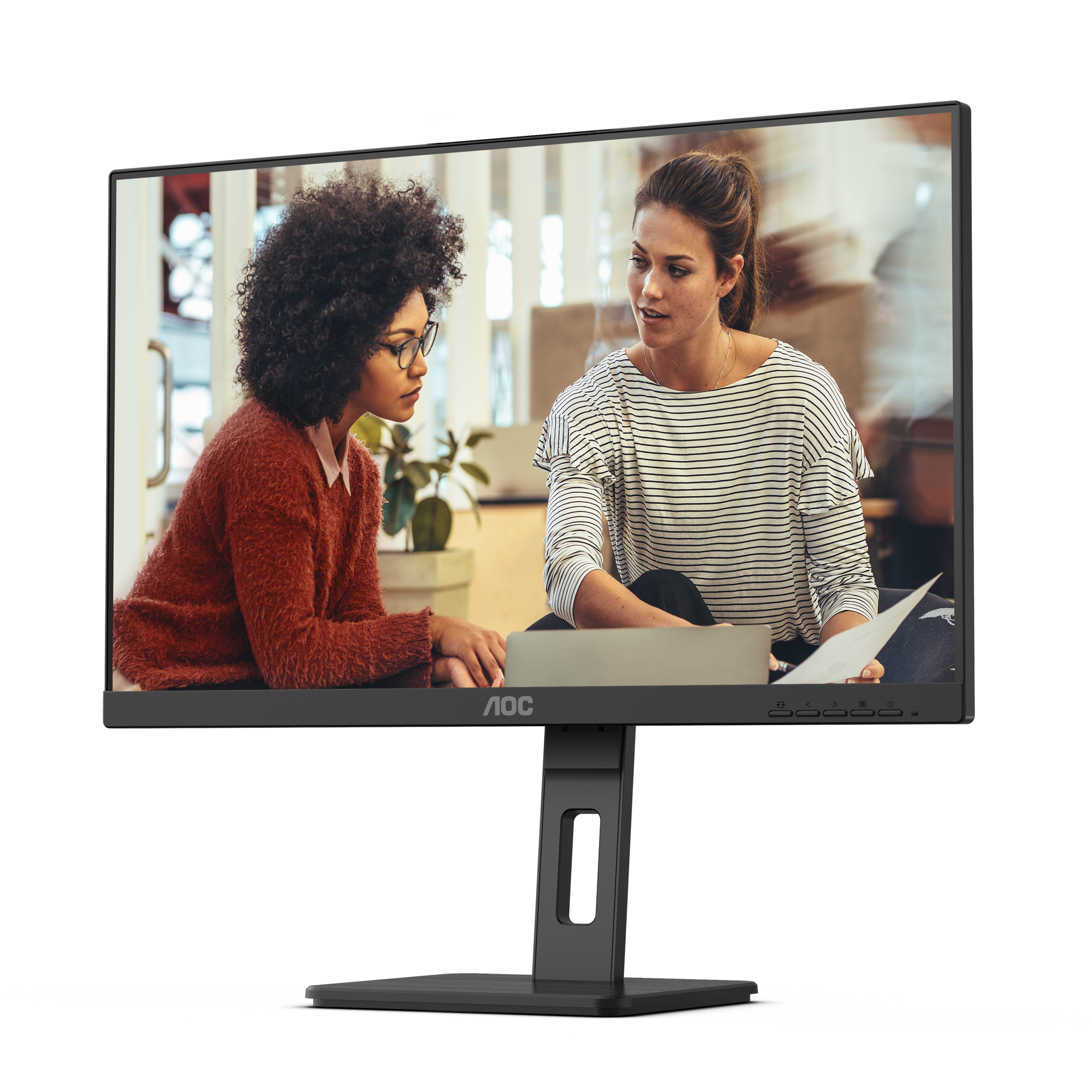 AOC Q27E3UMF, 68.6 cm (27"), 2560 x 1440 pixels, Quad HD, Black
