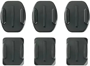 "GoPro" lipnūs laikikliai plokšti ir išlenkti 6vnt.