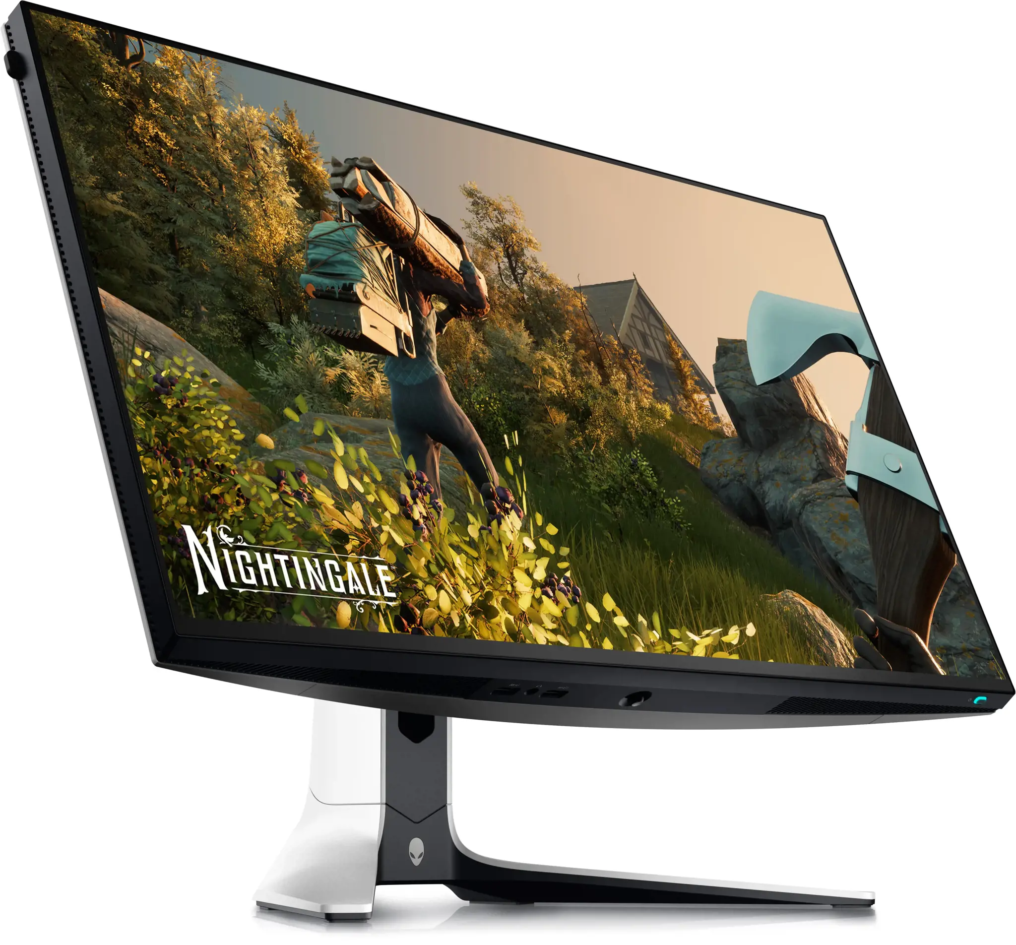 Monitorius Alienware AW2723DF, 68.6 cm (27"), 2560 x 1440 pixels, Quad HD, LCD, 1 ms, Silver