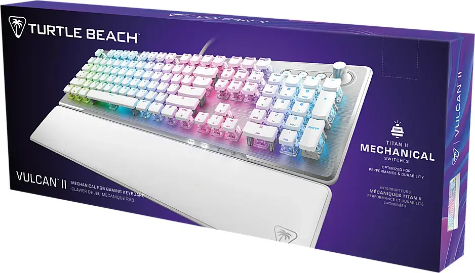 Turtle Beach keyboard Vulcan II US, white