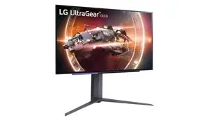 LG 27GS95QE-B, 67.3 cm (26.5"), 2560 x 1440 pixels, Quad HD, OLED, 0.03 ms, Black