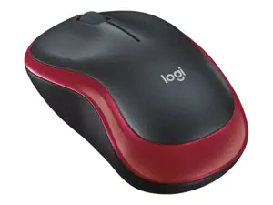 LOGITECH M185 belaidė pelė - raudona - EWR2