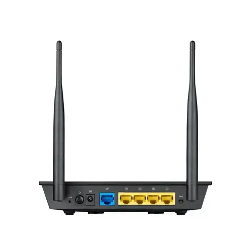 ASUS RT-N12LX, "Wi-Fi 4" (802.11n), Ethernet LAN, juoda