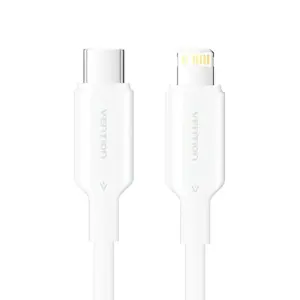 USB-C to Lightning Cable 3A 480Mbps 1m WHITE