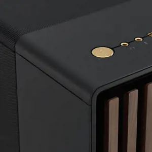 FRACTAL DESIGN Šiaurės anglies juodos spalvos dėklas