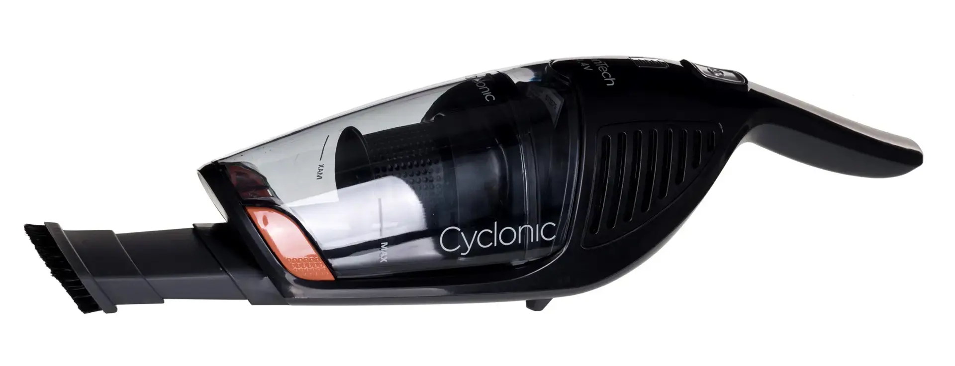 "Gorenje" dulkių siurblys SVC144FBK Akumuliatorinis darbinis, rankinis ir rankinis, 14,4 V, Veikimo laikas (maks.) 38 min, Juodas, Garantija 24 mėn., Akumuliatoriaus garantija 12 mėn.