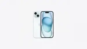 Mobilusis telefonas Apple iPhone 15, 128 GB, Mėlyna