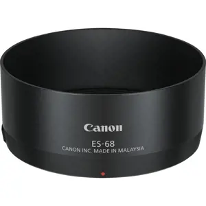 "Canon" ES-68 objektyvo gaubtas, plastikinis, juodas, 51 g