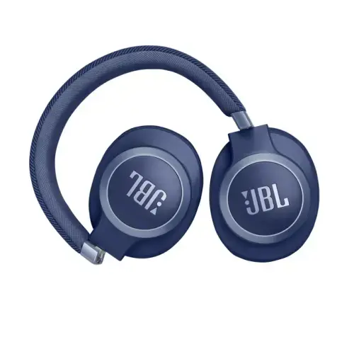 JBL belaidės ausinės "Live 770NC", mėlynos spalvos