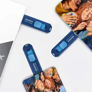 ATMINTIES KAUPIKLIS FLASH USB-C 128GB/ACHO-UC300-128G-RNB/BU ADATA