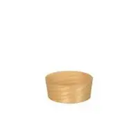 Vienkartiniai furšetiniai indeliai ROUND, mediniai, D 5 cm, H 2 cm, 50 vnt.