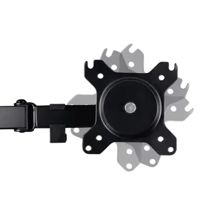 "Trust GXT 1120 Mara" dviguba monitoriaus atrama, laikiklis, 16 kg, 81,3 cm (32"), 100 x 100 mm, aukščio reguliavimas, juoda