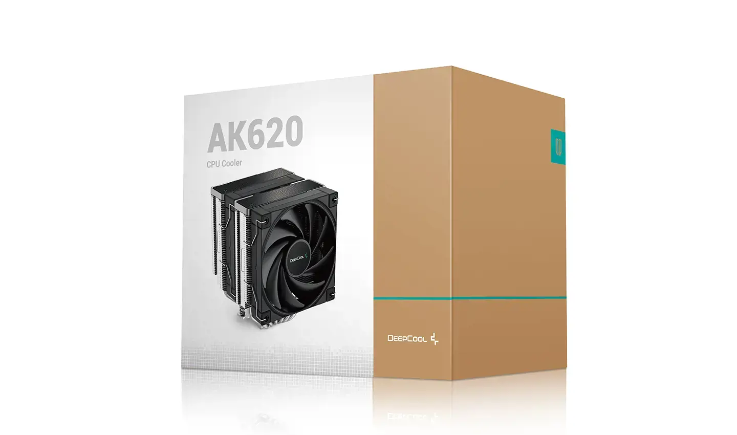 "DeepCool AK620", Oro aušintuvas, 12 cm, 500 aps/min, 1850 aps/min, 28 dB, 68,99 cfm