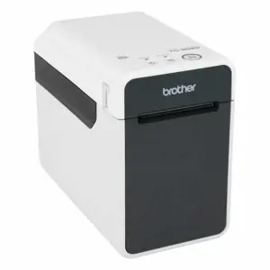 Brother TD-2130N, tiesioginio terminio spausdinimo, 300 x 300 DPI, 152,4 mm/s, laidinis, juodas, pilkas