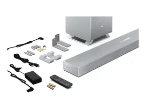 Sharp | 3.1.2 Dolby Atmos/DTS:X Soundbar with Wireless Subwoofer | HT-SBW53121(SL) | Bluetooth