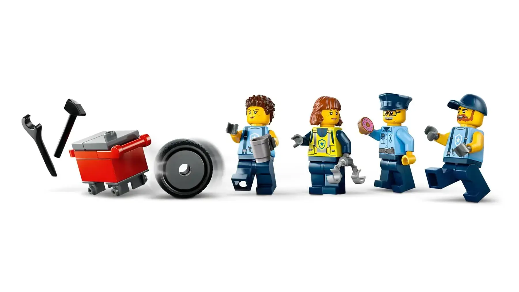 LEGO CITY 60457 Custom Police Car Garage
