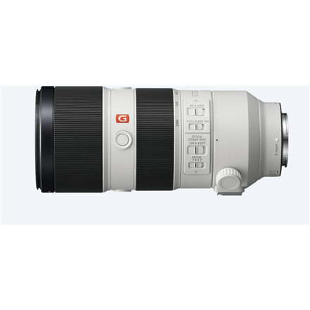 Sony SEL70200GM, teleobjektyvas, 23/18, 70-200 mm, vaizdo stabilizatorius, E formos laikiklis, automatinis fokusavimas