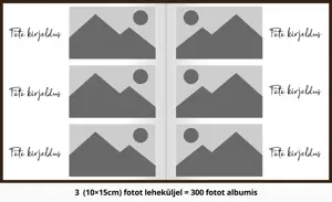 Albumas B100PG Classic Cream, rudos spalvos