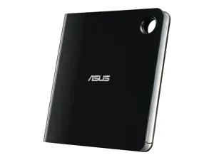 ASUS SBW-06D5H-U, juoda, sidabrinė, dėklas, stalinis / nešiojamasis kompiuteris, "Blu-Ray RW", USB 3.1 Gen 1, 80,120 mm