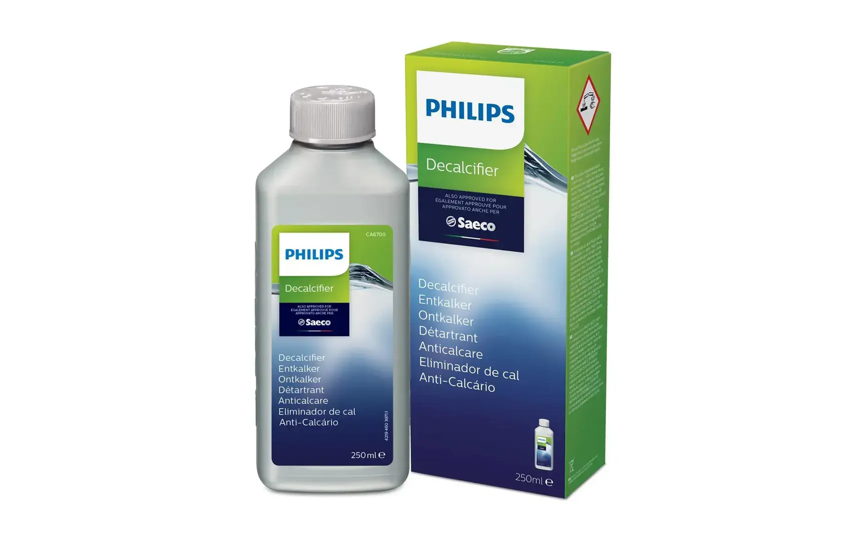 „Philips CA6700/10“ kavos virimo aparato kalkių nuosėdų šalinimo priemonė 250 ml