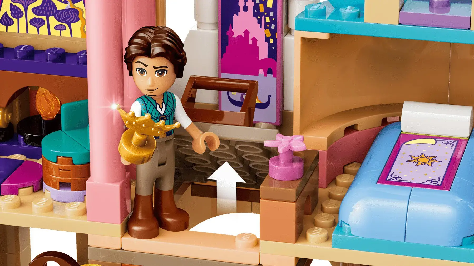 LEGO DISNEY 43297 Rapunzel's Castle