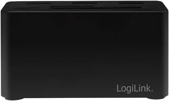 USB3.2 Gen 1 doko stotelė, 8 prievadai, mini, juoda