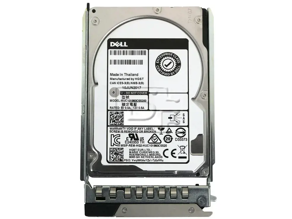 DELL 400-ATJL, 2,5", 1200 GB, 10000 APS./MIN