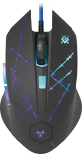 "Defender Forced GM-020L" pelė Ambidextrous USB Type-A Optical 3200 DPI