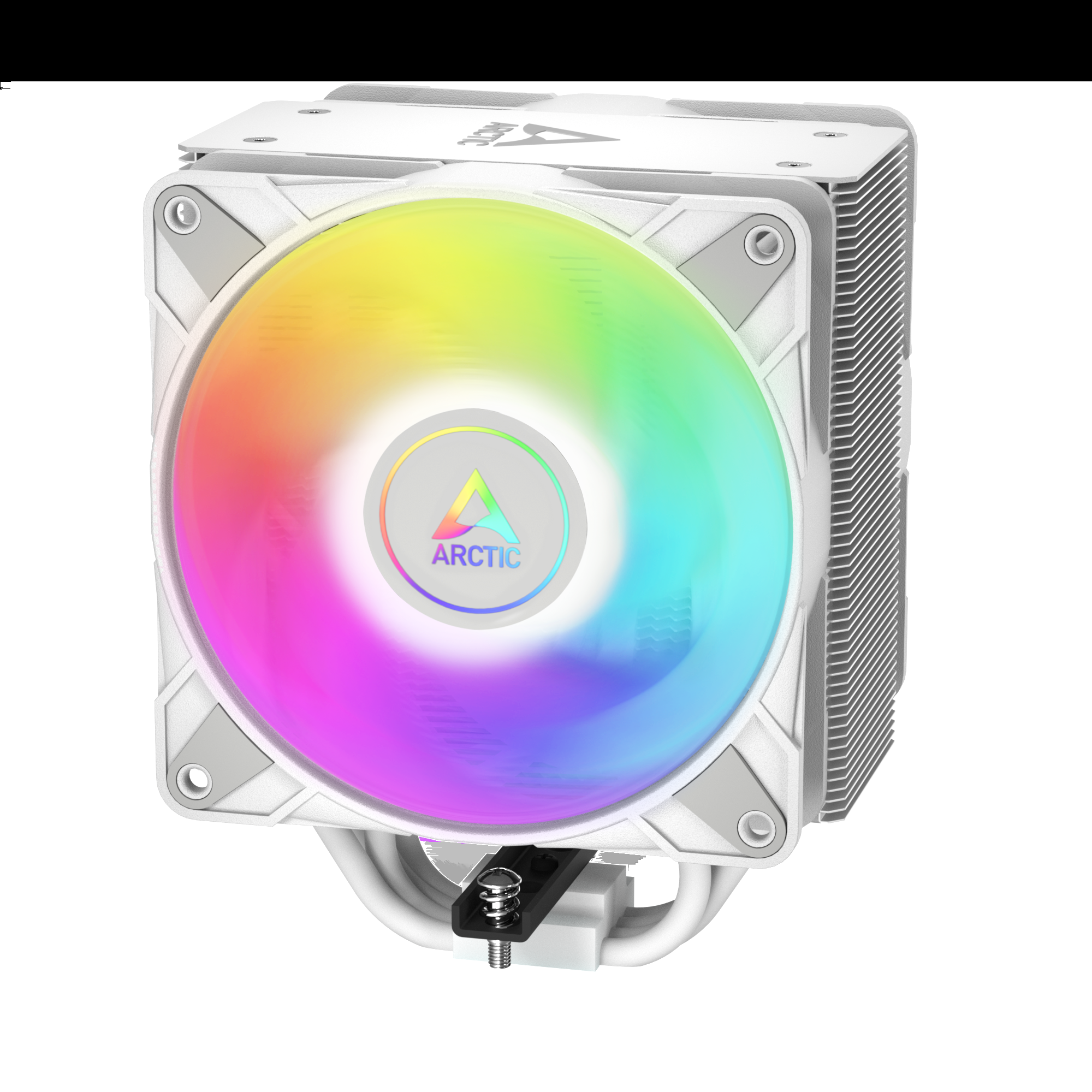 ARCTIC Freezer 36 A-RGB (White) Multi Compatible Tower CPU Cooler with A-RGB, Air cooler, 12 cm, 200 RPM, 2000 RPM, White