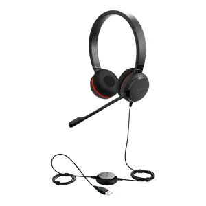 "Jabra EVOLVE 30 II MS Stereo, laidinis, 150 - 7000 Hz, biuro / skambučių centras, 171 g, ausinės, juodos spalvos