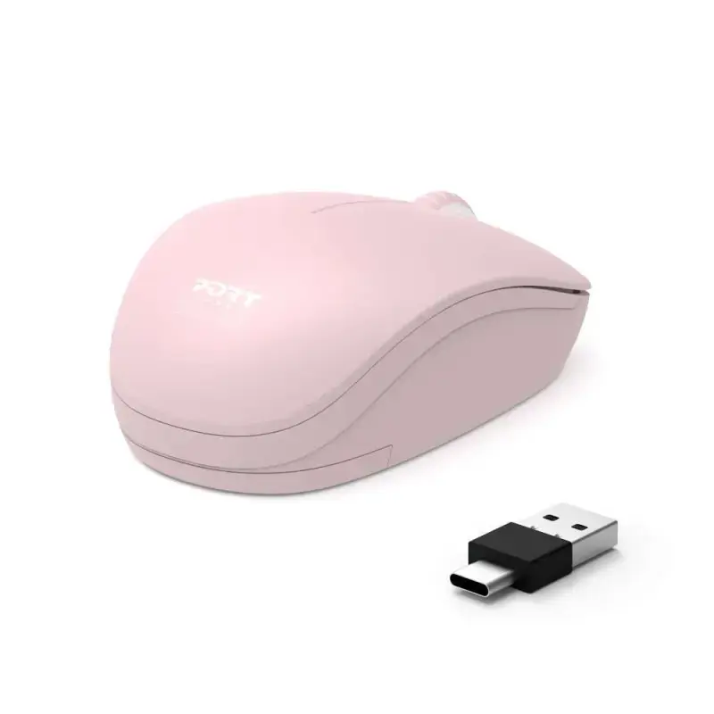 MOUSE USB OPTICAL WRL COLLECT./PINK 900541 PORT DESIGNS