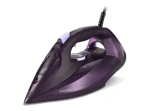 "Philips" 7000 serijos DST7051/30 HV garų lygintuvas tamsiai violetinės spalvos, garų lygintuvas, "SteamGlide Elite" padas, 2 m, 250 g/min, violetinės spalvos, 50 g/min