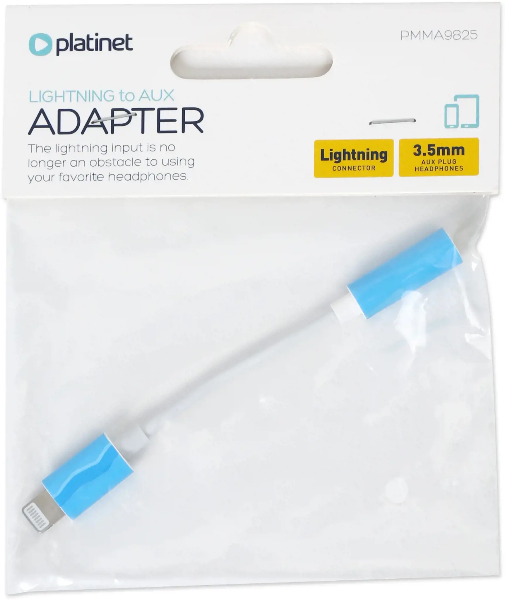 Plokštės adapteris Lightning - 3,5 mm (45645)