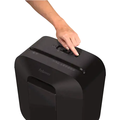 "Fellowes Powershred LX25M", smulkinimas dalelėmis, 4x12 mm, 11,5 l, 3000 mm/min, 6 lapai, P-4